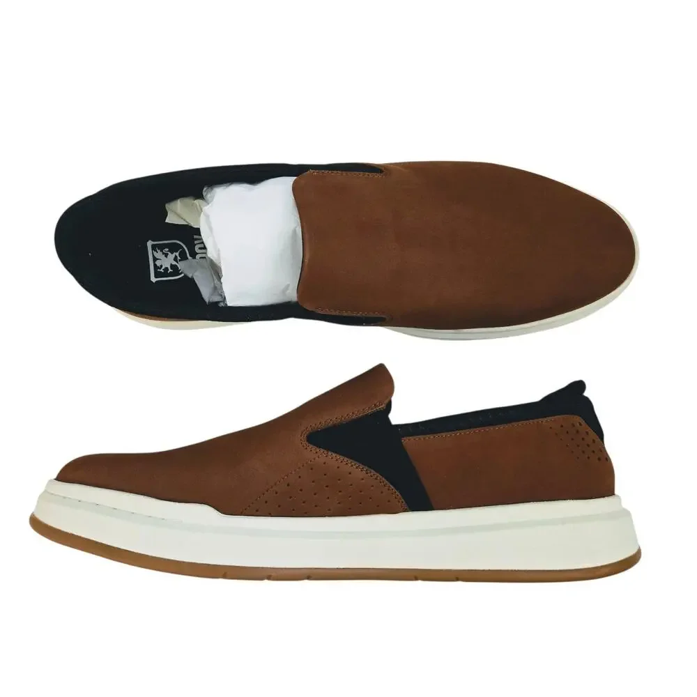 Stacy Adams‎ Colson Slip On Men's Shoes Cognac Brown Size 15M - NEW